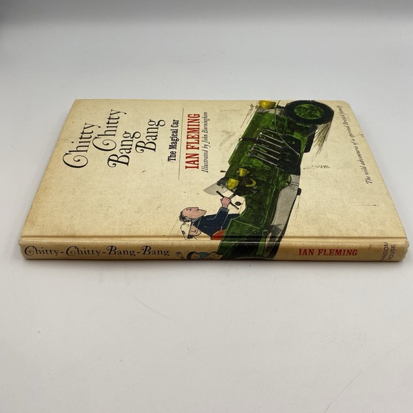 1964 Chitty Chitty Bang Bang Hardcover Book 1st Printing By Ian Fleming - Picture 2 of 5
